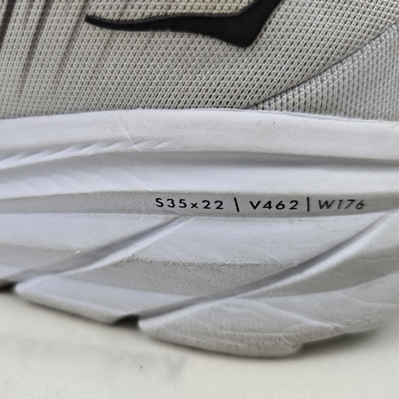 HOKA Black and White Running Shoes Size 8.5B One One - Picture 14 of 16